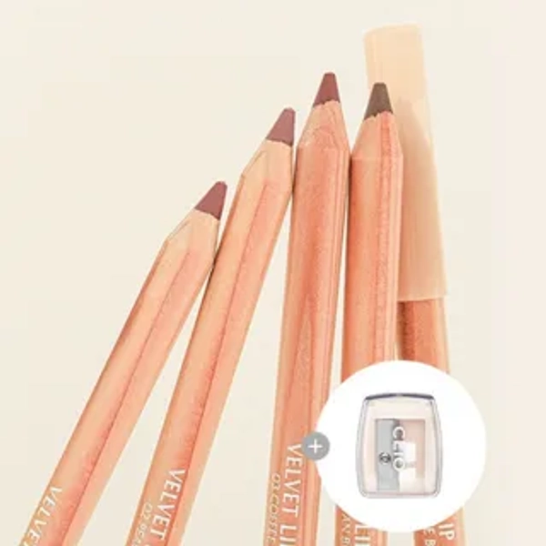Velvet Lip Pencil Set - 6 Colors