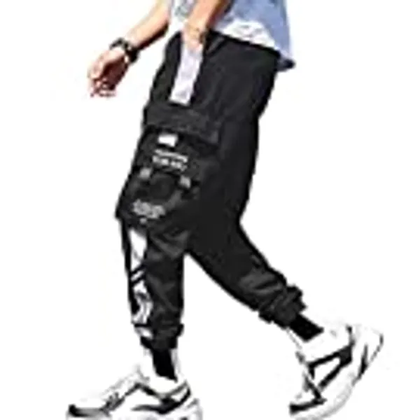XYXIONGMAO Streetwear Hip Hop Pants Cargo Pants Joggers for Men Couple Women's Sports Casual Active Sweatpants