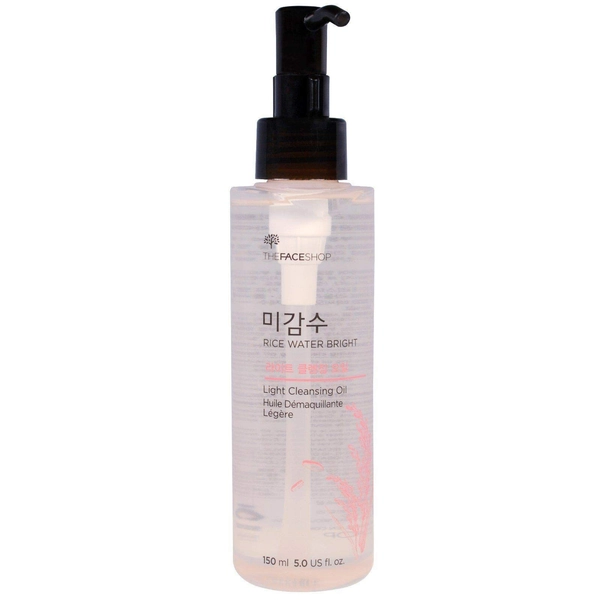 THE FACE SHOP Rijst Water Bright Cleansing Light Oil Make-up Remover Oil, 150 ml