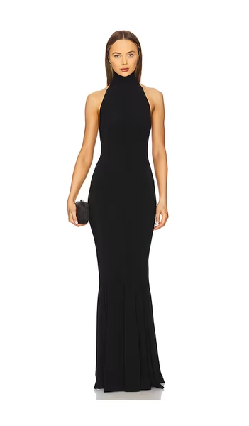 Halter Fishtail Gown