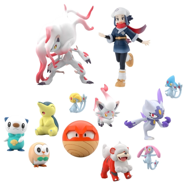 Figures Set Pokémon Scale World Hisui Region