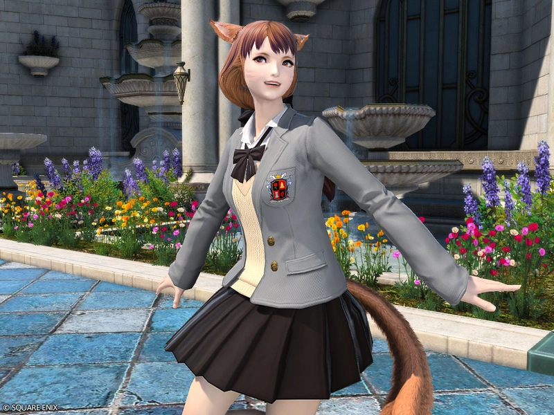 Collegiate Attire (Skirt) | FINAL FANTASY XIV Online Store