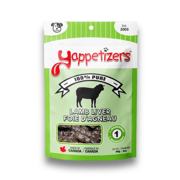 Dehydrated Lamb Liver Dog Treats