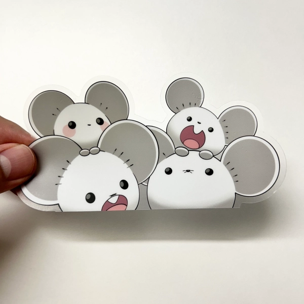Maushold Peeker Sticker