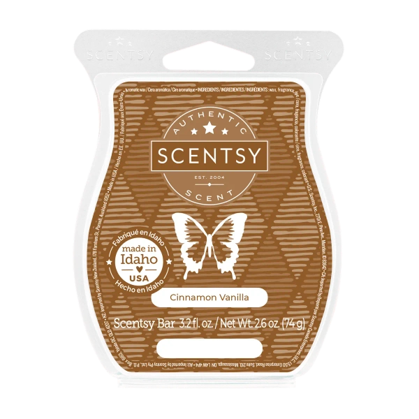 Cinnamon Vanilla Scentsy Bar