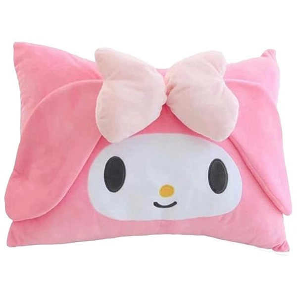 Teyeuf Kawaii Pillowcase,Cotton Pillowcases,Cute Pillow,Cute Girl Plush Pillow Slips,for Dormitory Decorative Bedroom Livingroom, 62×42CM