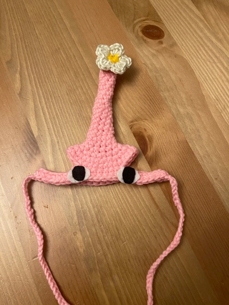 Crochet Pikmin Hat for Cats & Small Dogs