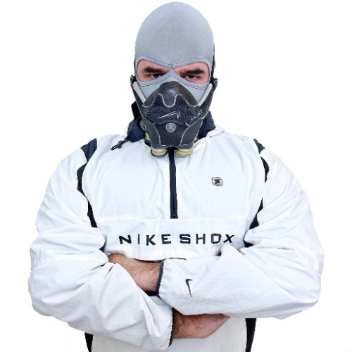 Sneaker Mask - Nike Shox NZ Grey Mask