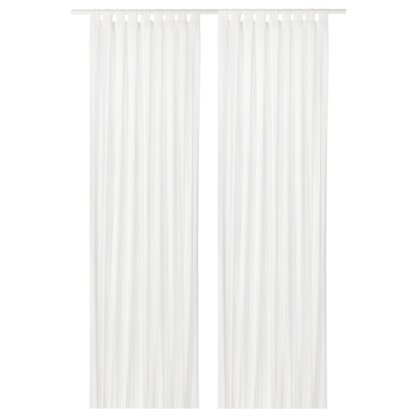 MATILDA Gardinenstore/Paar - weiß 140x300 cm