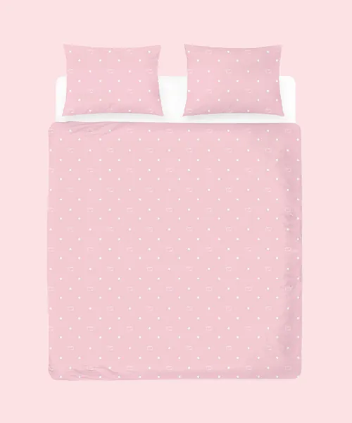 Pusheen Polka Dot Duvet Cover Set