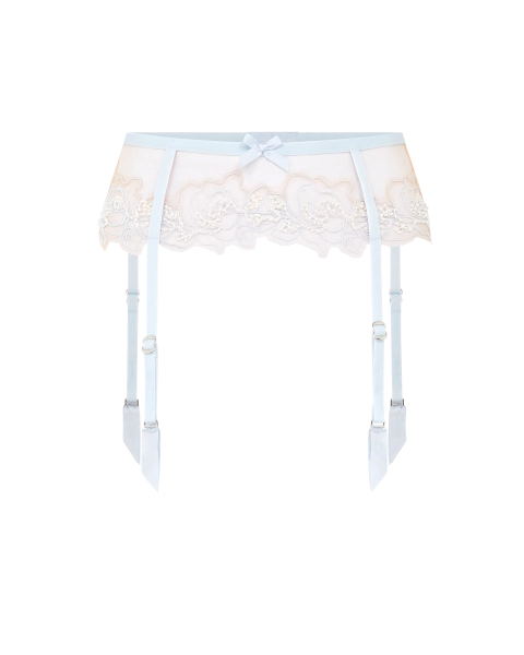 Lindie Suspender in Blue | By Agent Provocateur