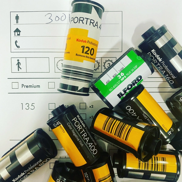 Develope & scan 5 rolls of film