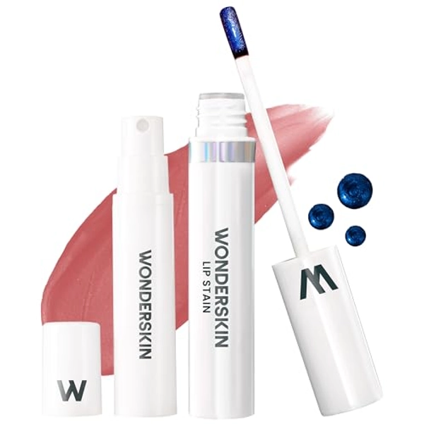 Wonderskin Wonder Blading Lip Stain Peel Off and Reveal Kit - Long Lasting, Waterproof Nude Lip Tint, Transfer Proof Natural Lip Stain Kit (Whimsical)