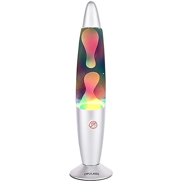 Multicolored lava lamp