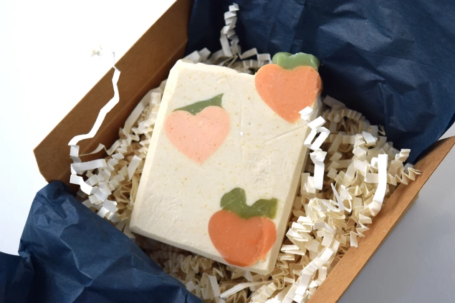 Peach Love Goat Milk Soap by TheSudsyGoatSoapery