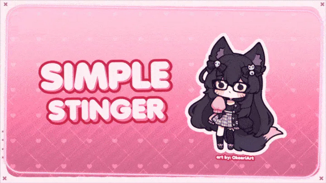 Simple Surprise Me Stinger by akumii 🪡🖤 (@akumiishi)