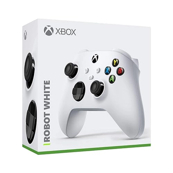 Microsoft Xbox Series S or X Wireless Controller Robot White plus VGSION battery