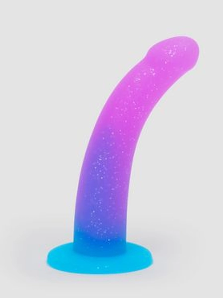Lovehoney Glitter Silicone Dildo 6 Inch 