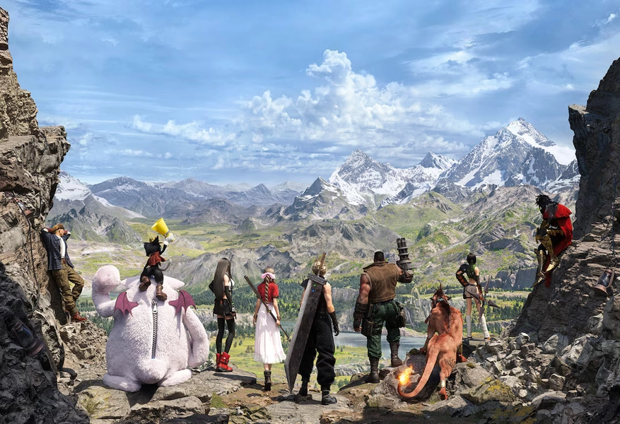 Final Fantasy VII Rebirth Poster 13x19