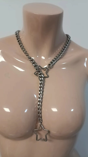 Star Slip Chain Necklace