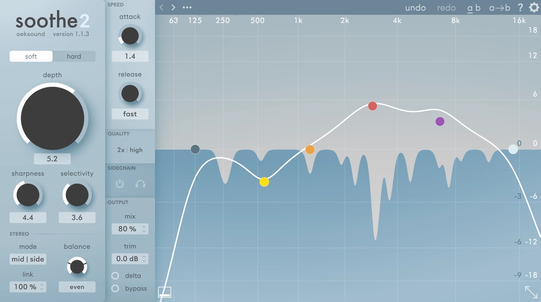 oeksound: soothe2 audio plugin