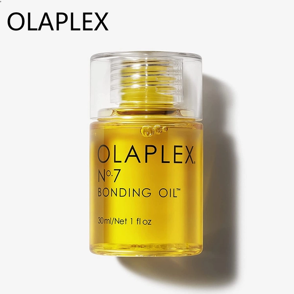 Olaplex No.7 Bonding Oil 30ml, Anti-high Temperature Hair Care Essential Oils Nourishing Hair Oil Treatment for Curly Frizzy Hair, Boosts Shine, Strengthens & Repairs, Apply for All Hair Types