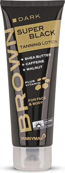 Tannymaxx Super Black Dark Tanning Lotion 1er Pack (1 x 125 ml) Bräunungsverstärker