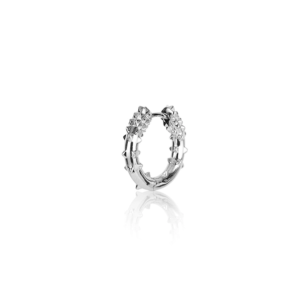 Small Hoop Earring - Silver | Kasun London