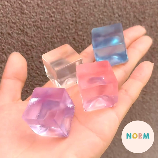 Ice Cubes Jelly Slime Squishy Sensory Toy