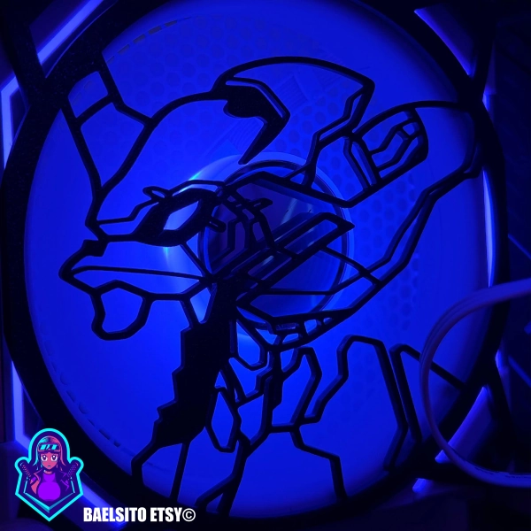 EVA 01 (Evangelion) FAN COVER 120MM