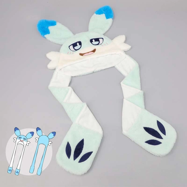 Chillet Plush Hat Cute Palworld Plush Scarf Funny Palworld Hat