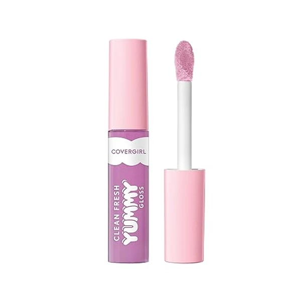 COVERGIRL - Clean Fresh Yummy Gloss - infused with Hyaluronic Acid and naturally-derived Antioxidants, for instant hydration, clean, vegan and gluten-free - Laugh-vendor - 200