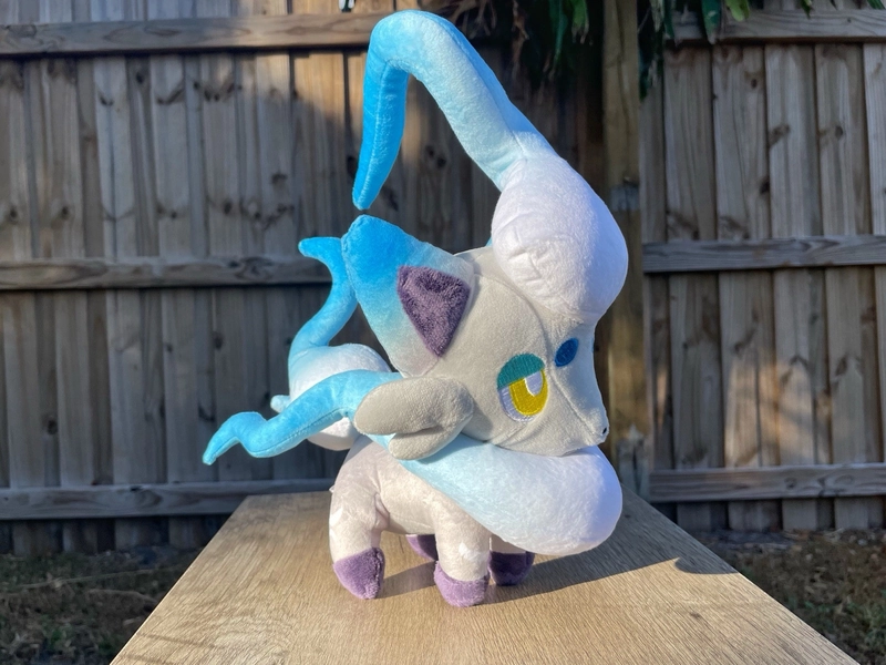 Shiny Hisuian Zorua Custom Plush Pokemon 