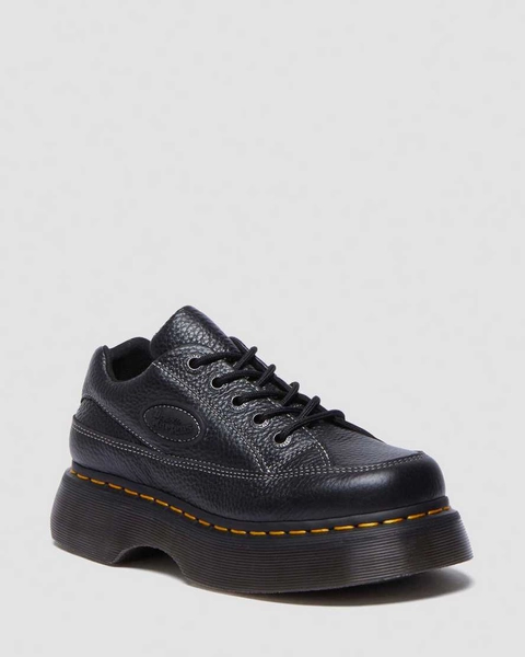 DR MARTENS Buzz 5-eye milled nappa leather shoes