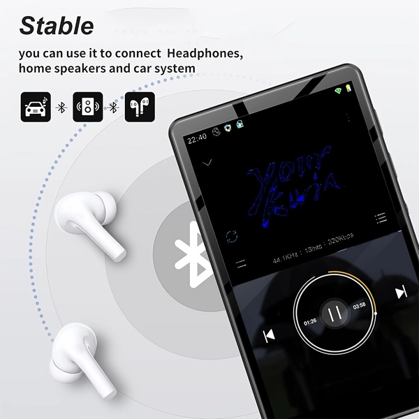 reproductor mp4 wifi pantalla táctil completa 3 6 pulgadas - Temu Chile