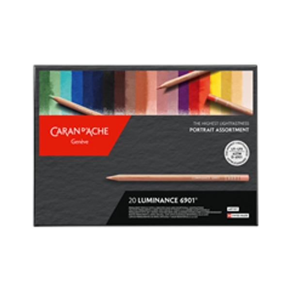 Box of 20 Colours LUMINANCE 6901™ - « Portrait » assortment