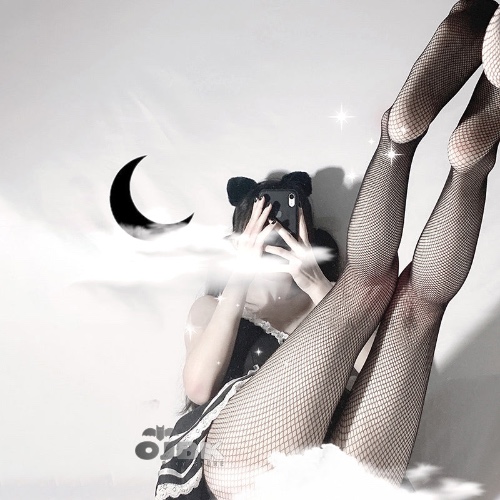 Black Fishnets - Tight Holes