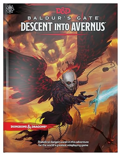 Dungeons & Dragons Baldur's Gate: Descent Into Avernus Hardcover Book (D&D Adventure) - Physical Book