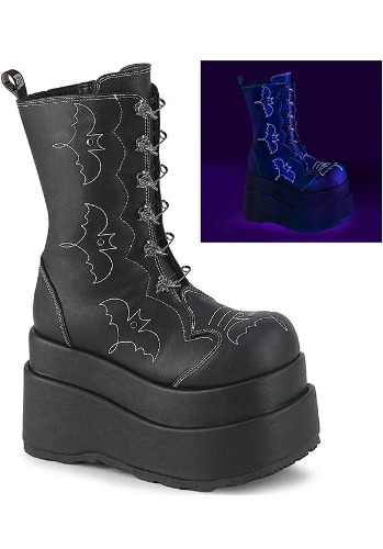 BEAR-182 [Black] | PLATFORM BOOTS [PREORDER] - US 08 [WOMENS]