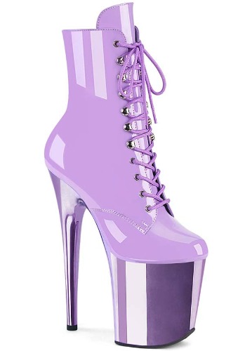 FLAMINGO-1020 [Lavender Patent] | PLATFORM BOOTS [PREORDER] - US 08 [WOMENS]