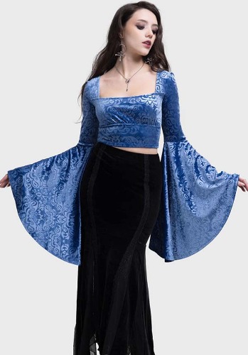 Whimsy Flutter | LONG SLEEVE TOP - SMALL