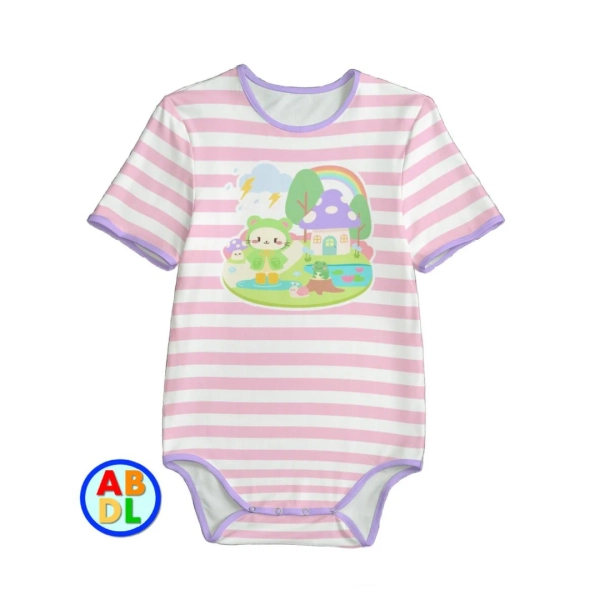 ABDL Rainy Day Kitty Bodysuit - Etsy