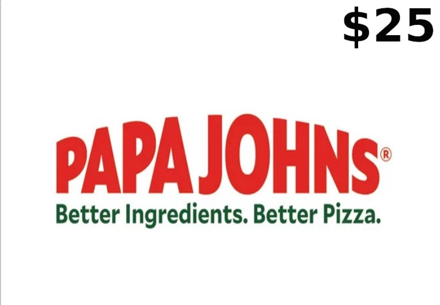 Papa John's $25 Gift Card US