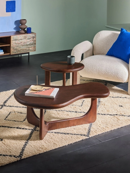 MADE.COM Dark Mango Wood Arlo Coffee Table