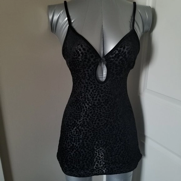 La Senza Sheer crushed Velvet Lingerie