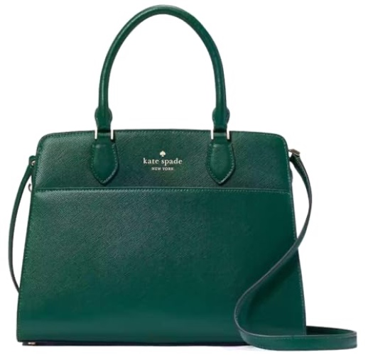kate spade handbag for women Madison Medium Satchel - Deep Jade