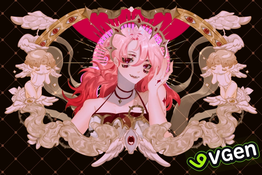 Ornament Portrait ✧ by lux✧vum (@luxovum)