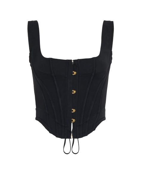 Zena Corset Top in Black | By Agent Provocateur All Lingerie