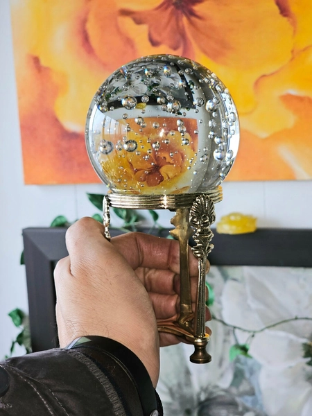 Brass Tripod Stand/ Tripod Stand in Brass. - Etsy Romania