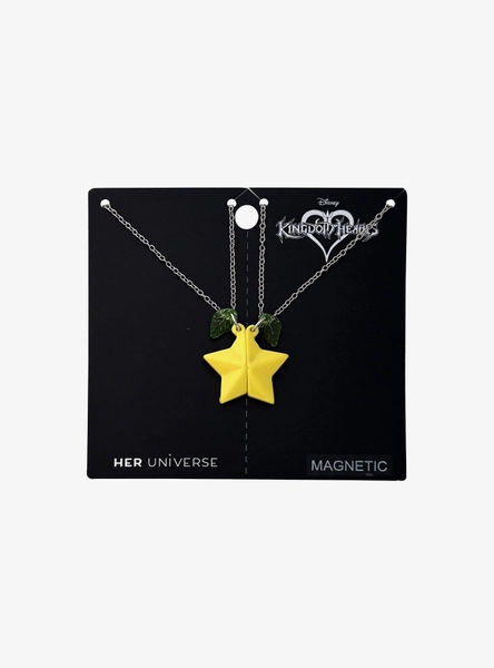 Her Universe Disney Kingdom Hearts Paopu Fruit Best Friend Necklace Set